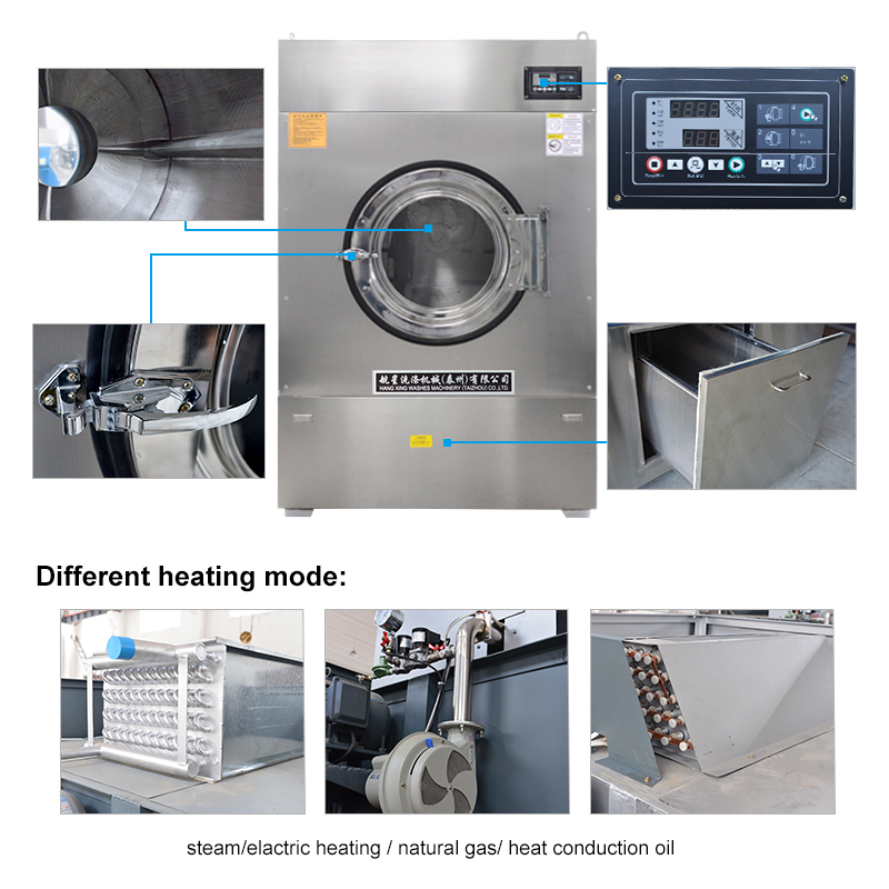 Plne automatický hotelový priemyselný sušič Plne automatický hotelový priemyselný sušič